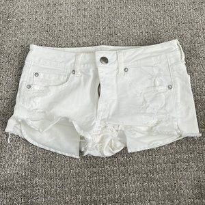 American eagle 360degree super stretch shortie short